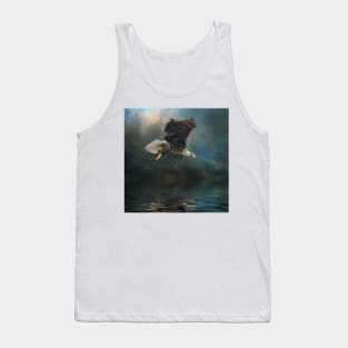 Bald Eagle Fishing Tank Top